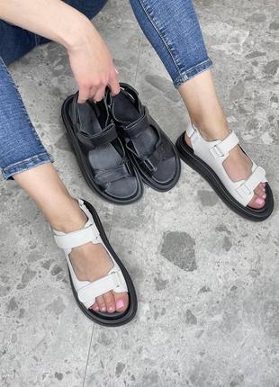 Женские сандалии натуральная кожа8 фото