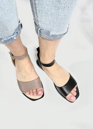 Жіночі сандалі натуральна шкіра6 фото