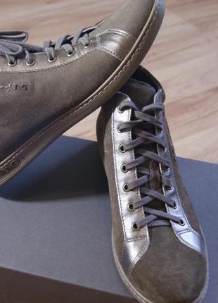 Черевики nero giardini sneaker donna camoscio a411590d, р. 39 (27 см по устілці), італія