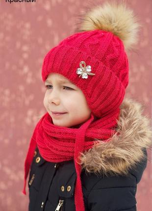 Толщина 10   ♔принцесса♔ с искусств.енотом. зима. р. 48-52 и 52-56. молоко, красный, т.синий, марсала3 фото