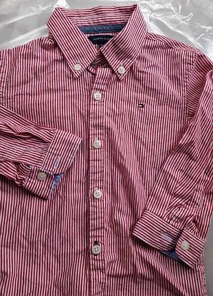 Сорочка в смужку tommy hilfiger