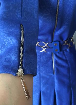 Невероятное платье от loverepublic синий электрик3 фото