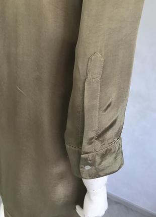 D cln шовкове плаття сорочковий крій , італія р 42-447 фото