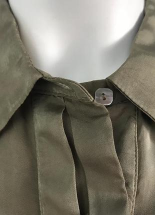D cln шовкове плаття сорочковий крій , італія р 42-443 фото