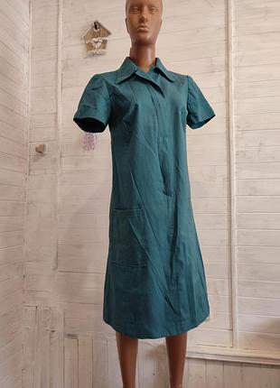 Плотное платье с карманом -на каждый день m-l