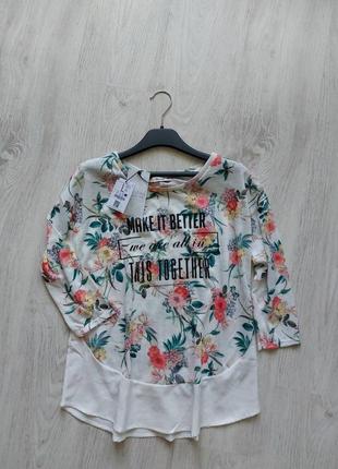 Фирменный реглан/лонг/блуза bershka р.s/xs.