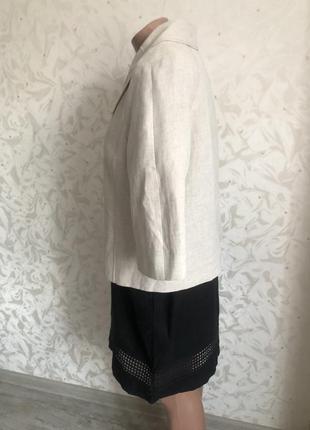 Модний стильний лляний льон  класичний піджак трендовий модний wallis3 фото