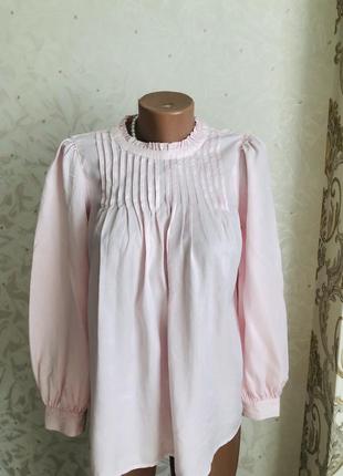 Marks m&s блуза блузка рржева класичнс стильна офiсна для офiсу неймовiрна ніжна3 фото