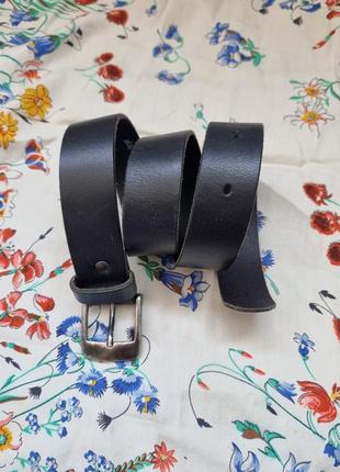 Шкіряний ремінь h&m, шкіряний пасок, пояс на талію, ремінь на талію, пасок