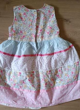 Качественное летнее платье для девочки из натуральной ткани/ платье/ платье для девочки от tu2 фото