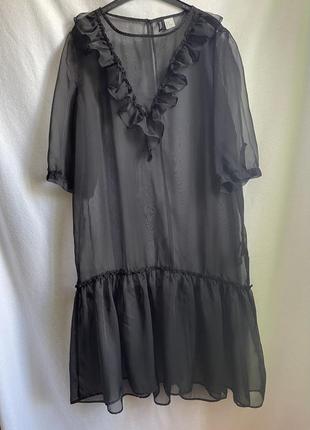 Прозрачное платье h&m