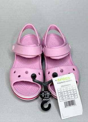 Детские босоножки crocs bayaband crocband, кроксы сандалии crocs размеры 28,29,30 оригинал2 фото