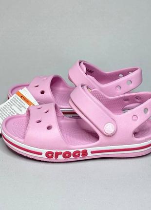 Детские босоножки crocs bayaband crocband, кроксы сандалии crocs размеры 28,29,30 оригинал