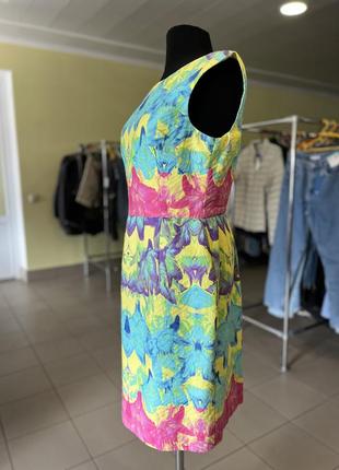 🔥 распродаж 🔥яркое платье с абстрактным принтом muse3 фото