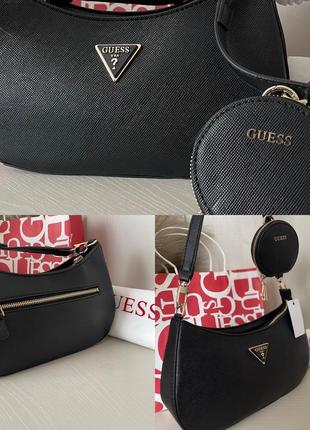 Сумка багет guess alexie shoulder bag2 фото