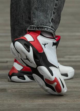 Nike air jordan max aura 4 white red, кроссовки мужское найк джордан, мужские кроссовки найк джордан6 фото