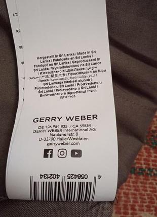 Льняные брюки под пояс gerry weber. 8