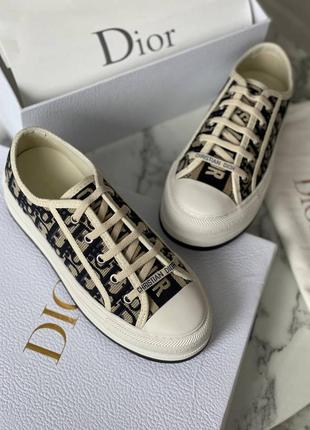 Кеды в стиле dior