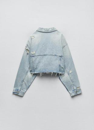 Куртка denim zara2 фото