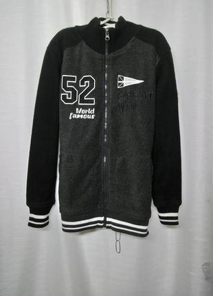 Стильная флис трикотажная кофточка 👍брендовая