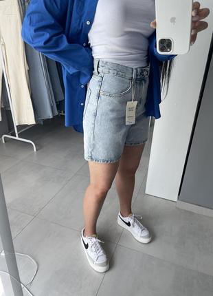 Джинсовые шорты mango4 фото