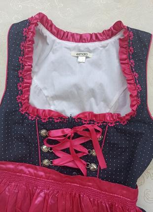 Плаття сарафан в баварському стилі октоберфест баварське дірндль4 фото
