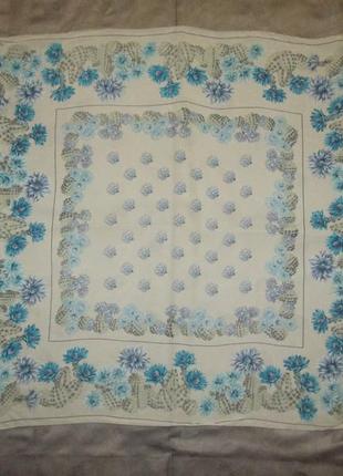 Шовкова підписна хустина oleg cassini шов роуль