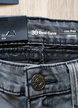 Джинсы женские levi's revel demi curve размер 30/34, новые с биркой5 фото