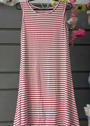 Платье сарафан в полоску полоску италия
