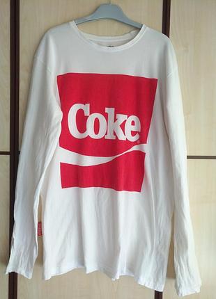 Coca-cola мерч лонгслив