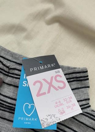 Гольф primark в смужку новий сірий2 фото