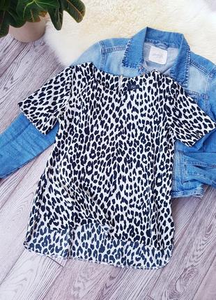Блуза в леопардовый принт от f&f1 фото