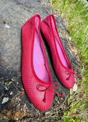 Балетки шкіряні 38,40 та 41 розміру ( маломірки)