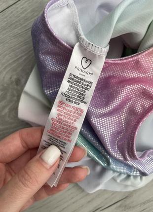 Купальник primark на 2-3 года4 фото