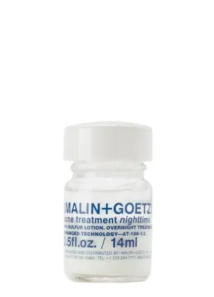 Нічна сироватка від прищів malin+goetz acne treatment nighttime 14 мл1 фото