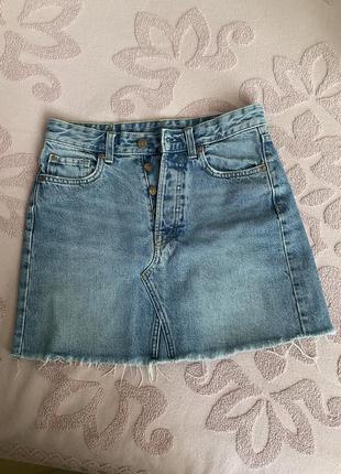 Идеальная джинсовая юбка4 фото