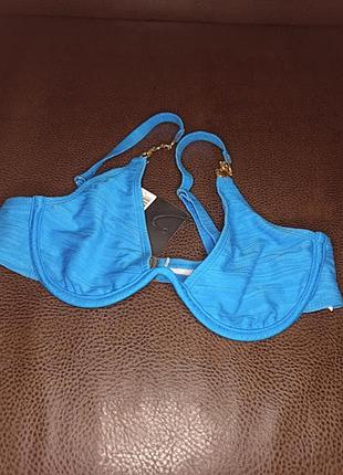 Купальный лиф, голубого цвета