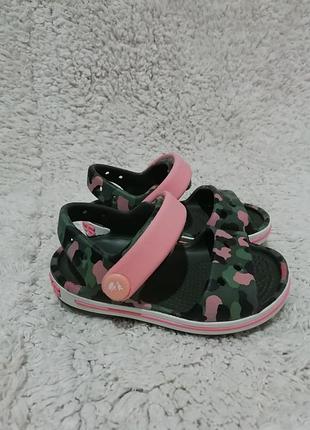 Босоножки crocs c 4, размер 20-21,