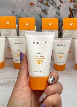 Сонцезахисний крем для обличчя dr.tuna sunscience spf 50