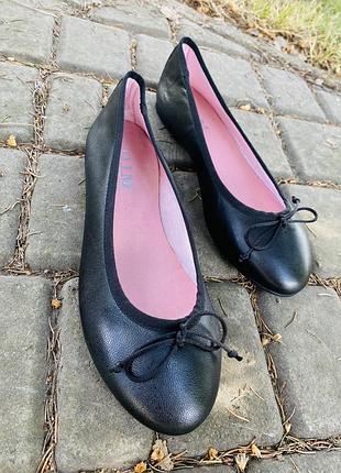 Балеточки жіночі шкіряні 40 розміру (25,5 см)