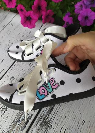 Мокасини тапки кеди черевики для дівчинки1 фото