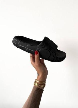 Тапки adilette slide black тапочки2 фото