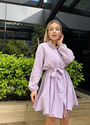 Шикарное платье рубашка беби долл короткое мини с пышной юбкой расклешенное чёрное белое бежевое сиреневое жёлтое малиновое розовое голубое бирюзовое