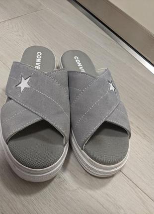 Шльопанці converse, 36 (22,5 см.)3 фото