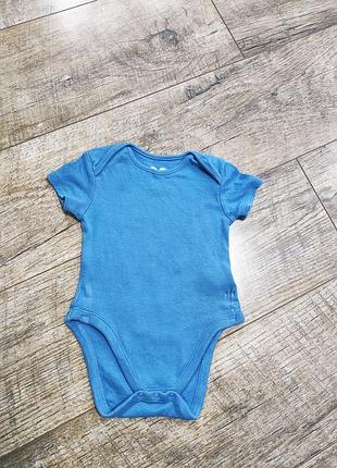 Бодік з коротким рукавом, by very, р. 6-9міс., 68-74, довжина 40см