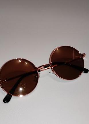 ❗круглые солнцезащитные очки ❗13×13×4.5см.❗10 фото