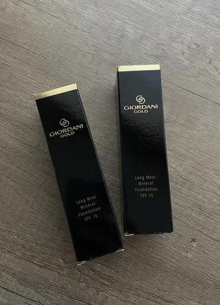 Long wear mineral foundation oriflame spf тональная основа спф 20 «роскошный атлас» giordani gold