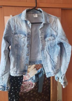 Джинсовые ветровки