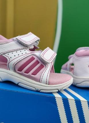 Новые кожаные сандалии босоножки adidas