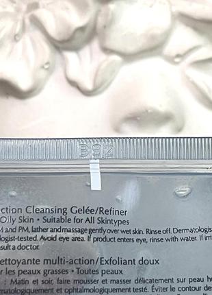 Оригінал 2 в 1 желе для вмивання/скраб estee lauder perfectly clean multi-action cleansing gelee/refiner оригинал желе для умывания3 фото